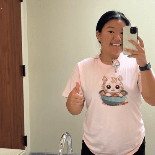 Kawaii Cat Ra'men  Women's Relaxed T-Shirt photo review