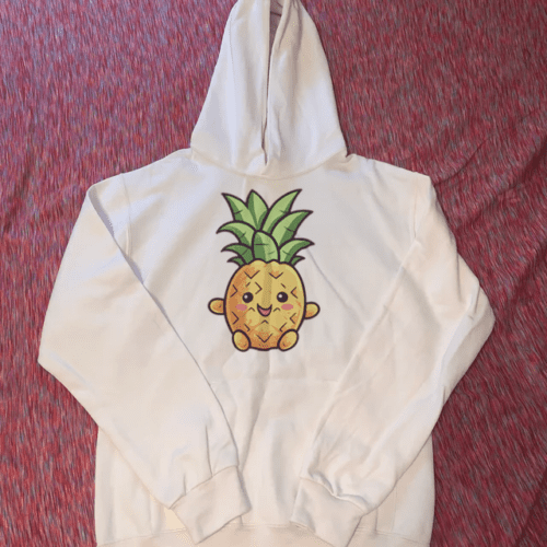 Kawaii Pineapple Unisex Hoodie photo review