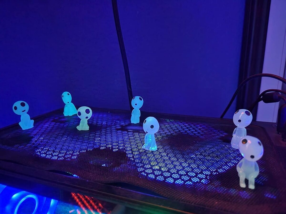 KODAMA Glow in the Dark Tree Spirits photo review