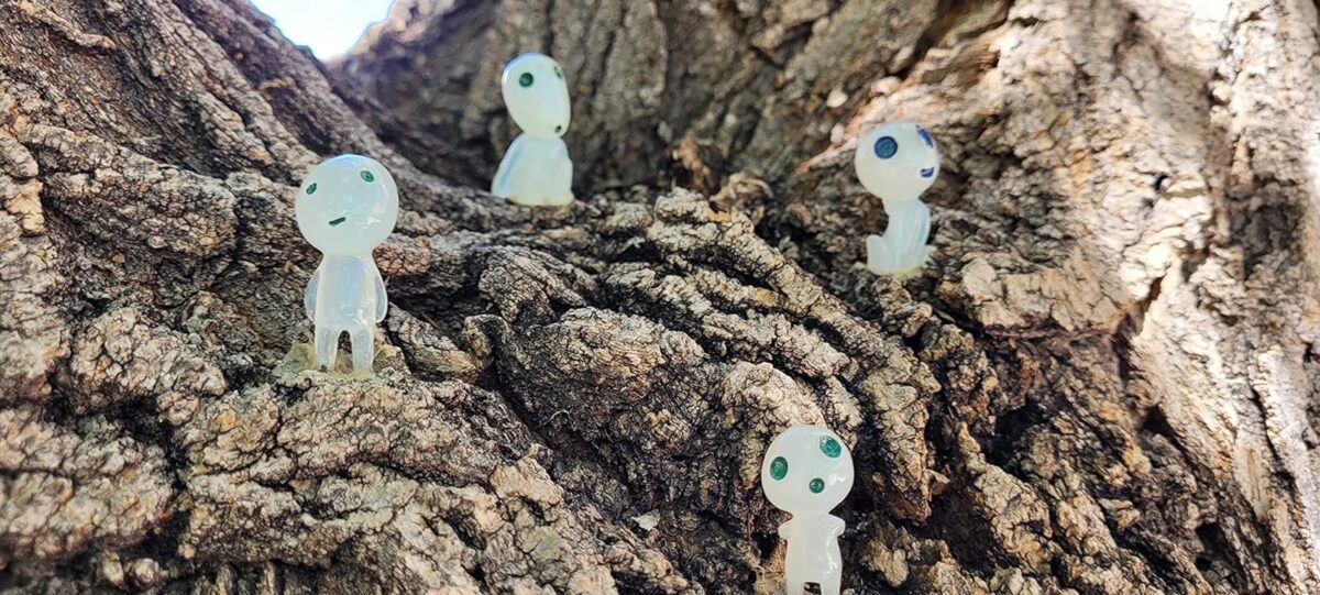 KODAMA Glow in the Dark Tree Spirits photo review