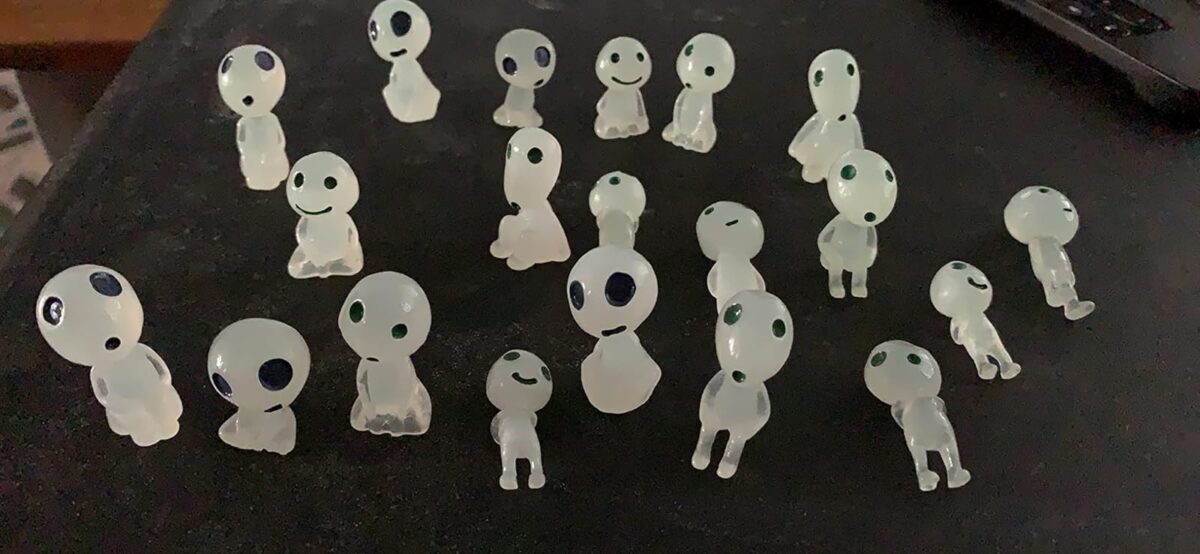 KODAMA Glow in the Dark Tree Spirits photo review