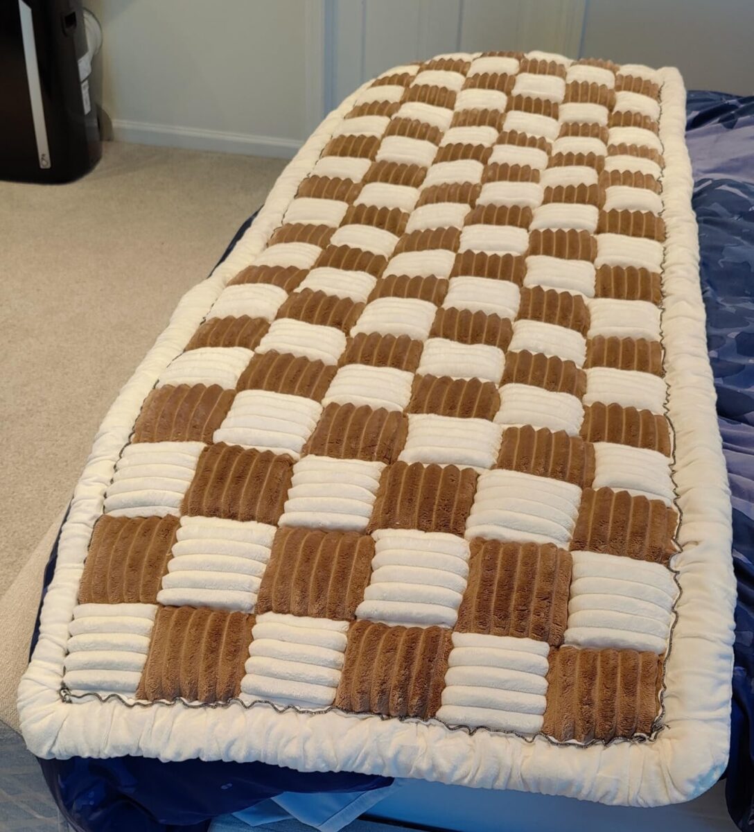 Thick Plaid Pet Mat photo review