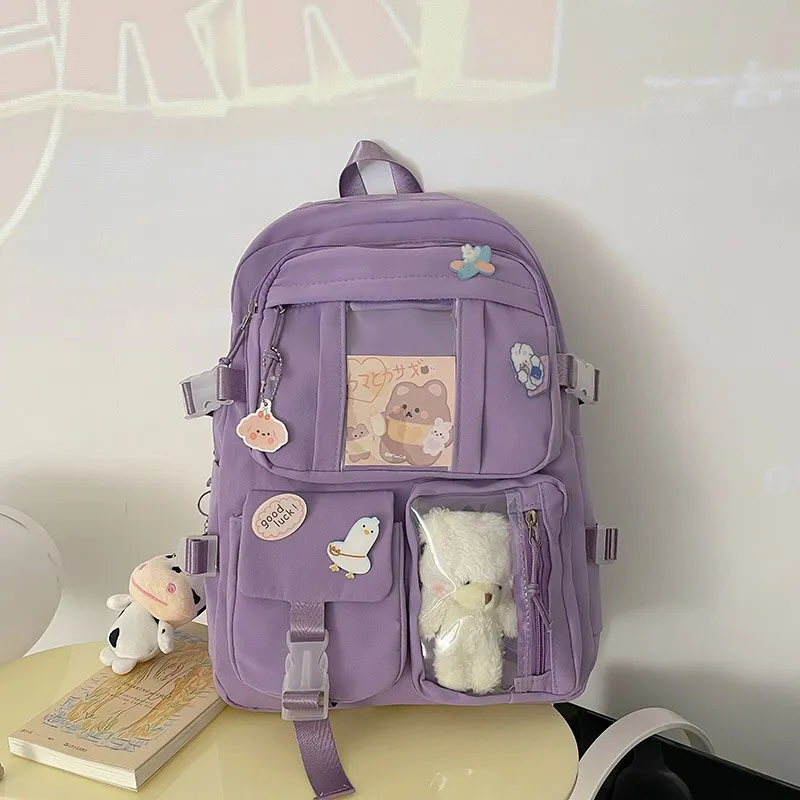 Kawaii Student Girls Backpack — Kawaiiki Shop