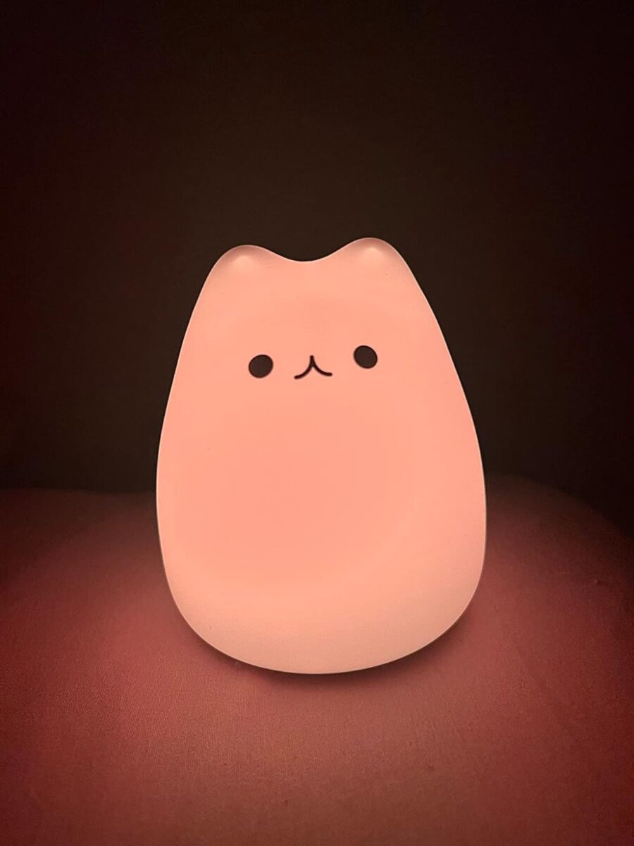 Kawaii Cat Night Light For Children photo review