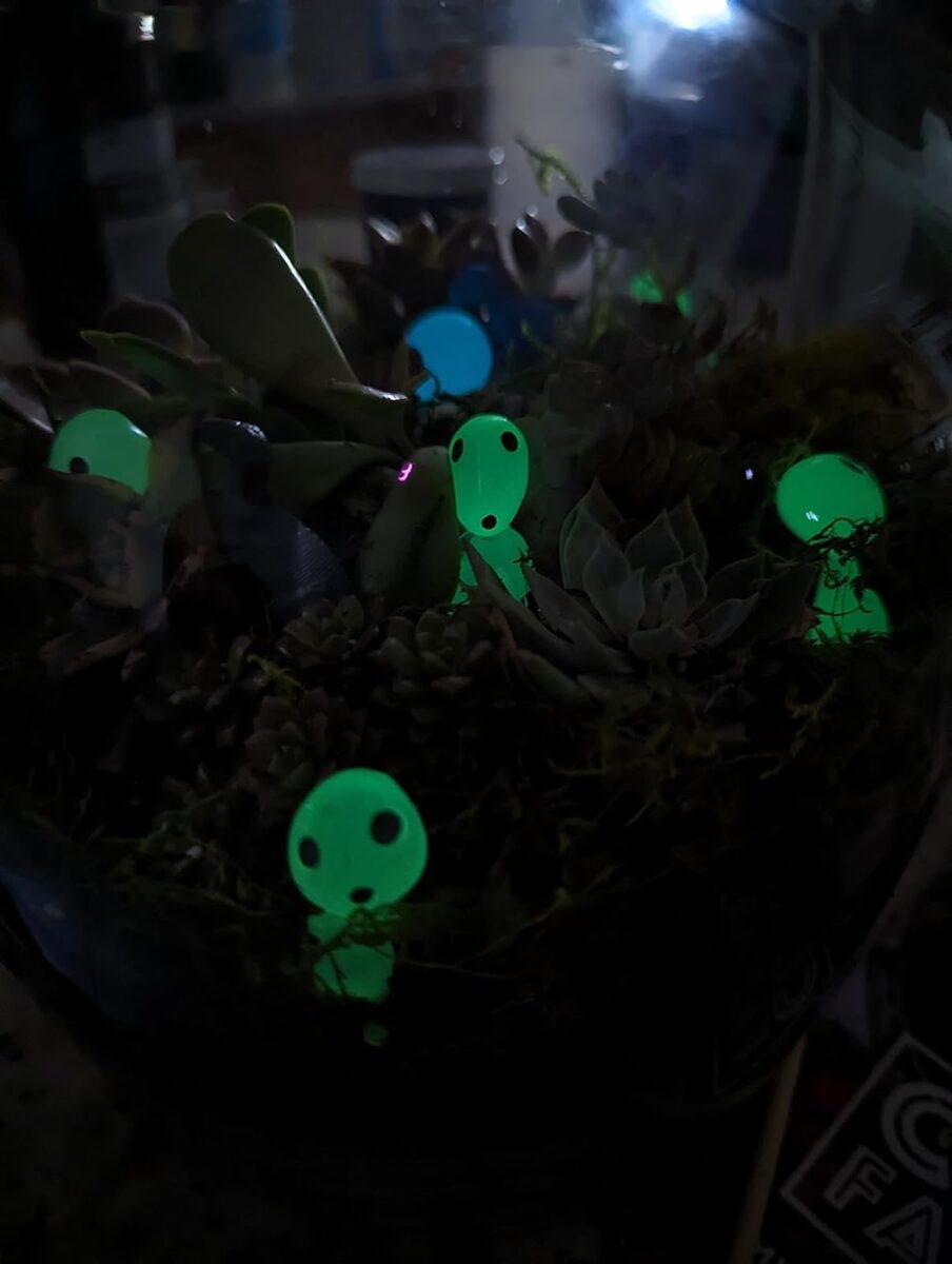 KODAMA Glow in the Dark Tree Spirits photo review