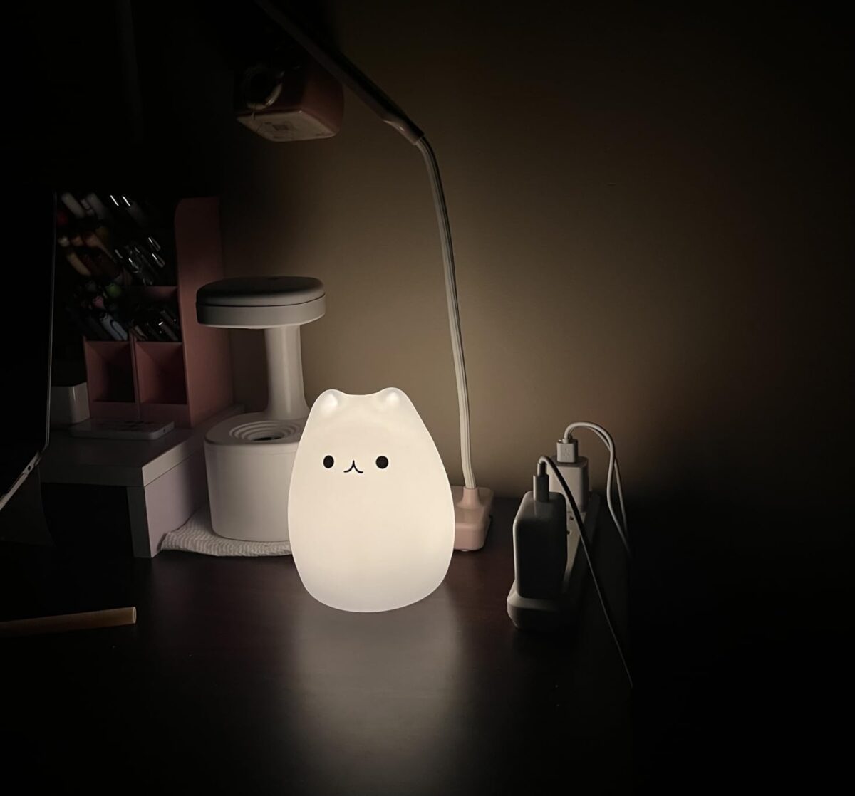 Kawaii Cat Night Light For Children photo review