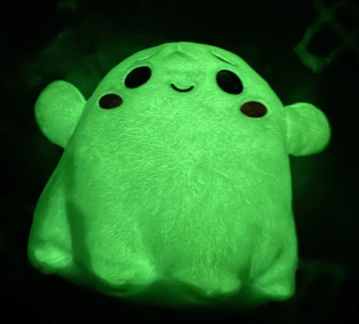 Kawaii Glow in the Dark Ghosty Plush Toy photo review