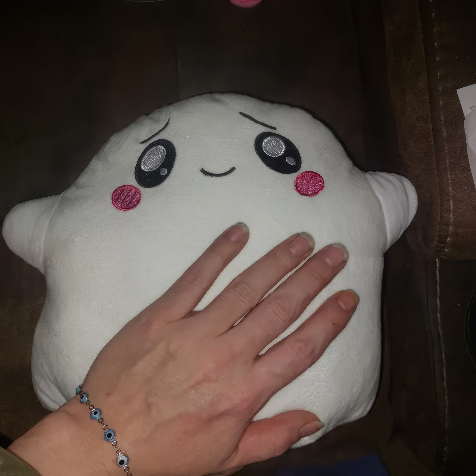 Kawaii Glow in the Dark Ghosty Plush Toy photo review