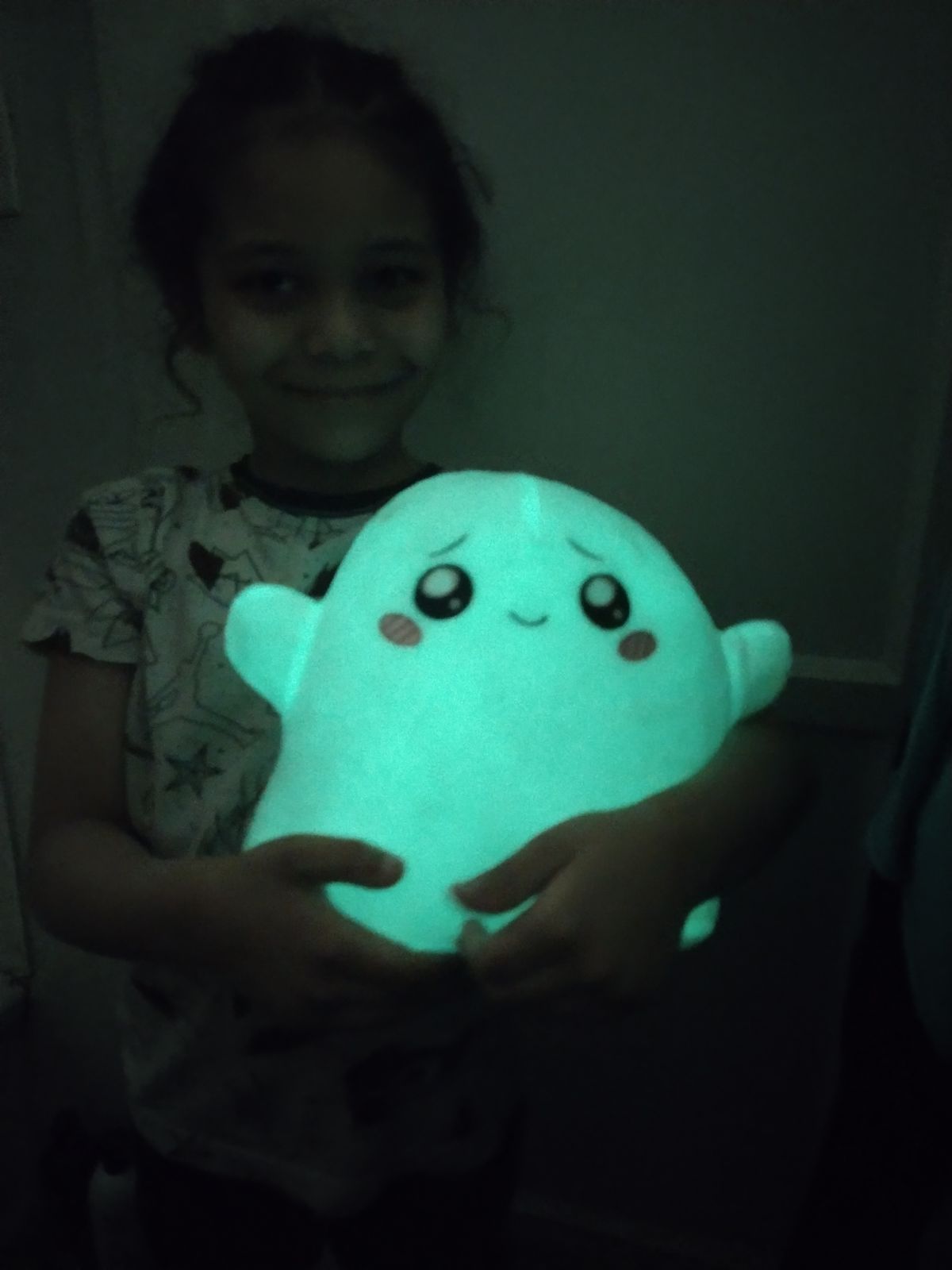 Kawaii Glow in the Dark Ghosty Plush Toy photo review