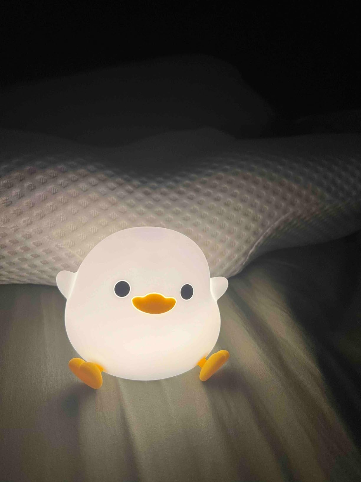 Kawaii DODO Duck Silicone Lamp photo review