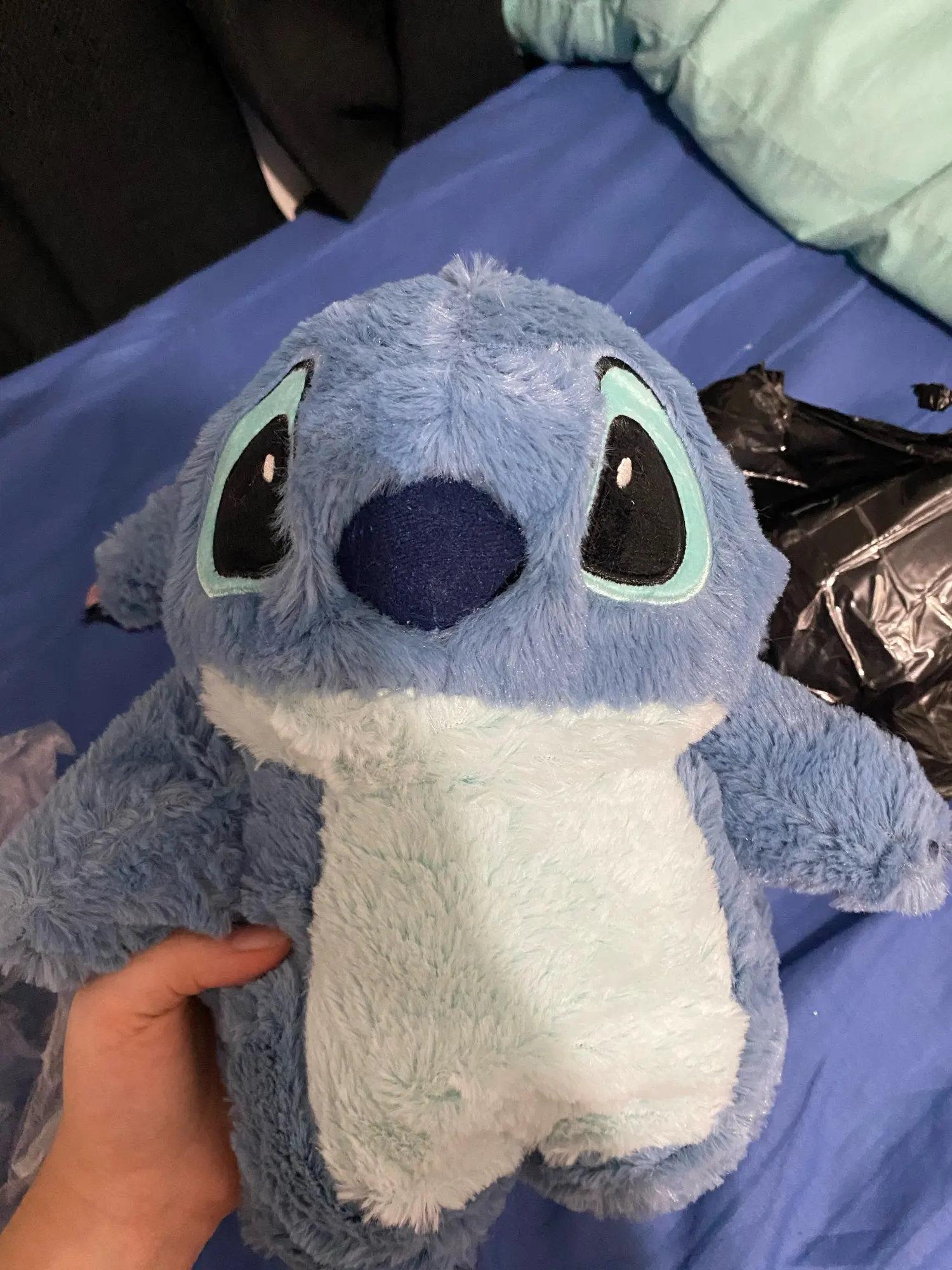 Plush Stitch Toy with Hot Water Bag photo review