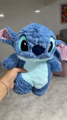 Plush Stitch Toy with Hot Water Bag photo review