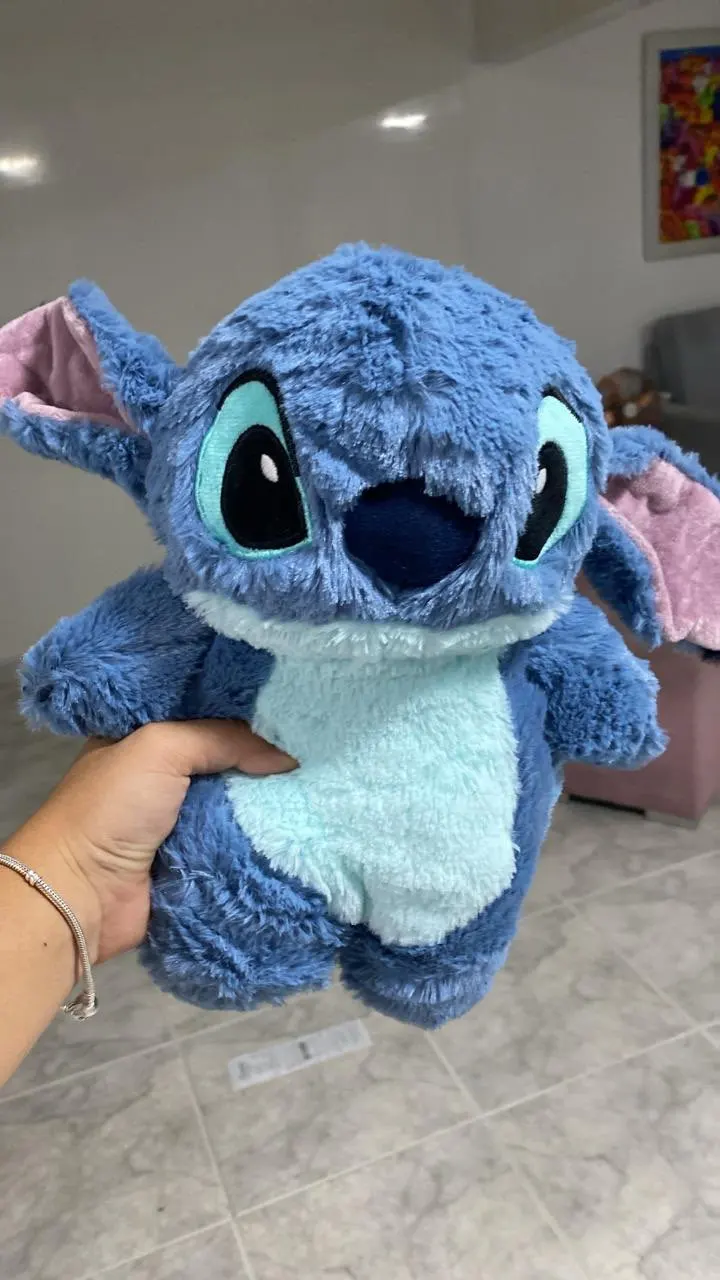 Plush Stitch Toy with Hot Water Bag photo review