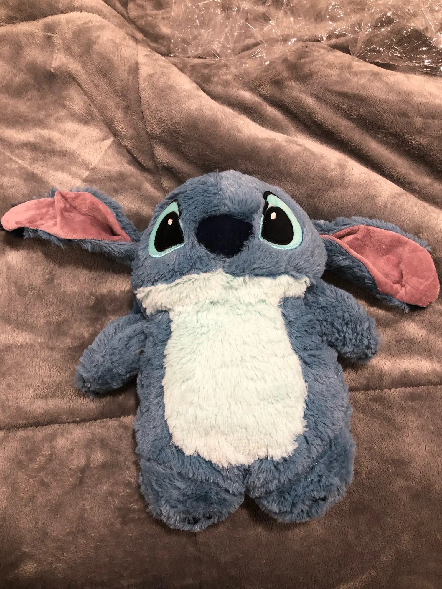 Plush Stitch Toy with Hot Water Bag photo review