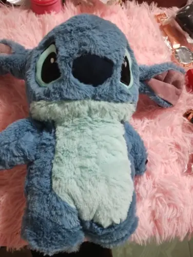 Plush Stitch Toy with Hot Water Bag photo review