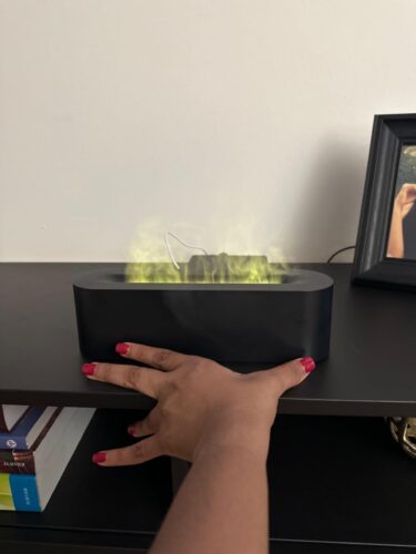 Aroma Diffuser Humidifier with Multicolor Flame Effect photo review