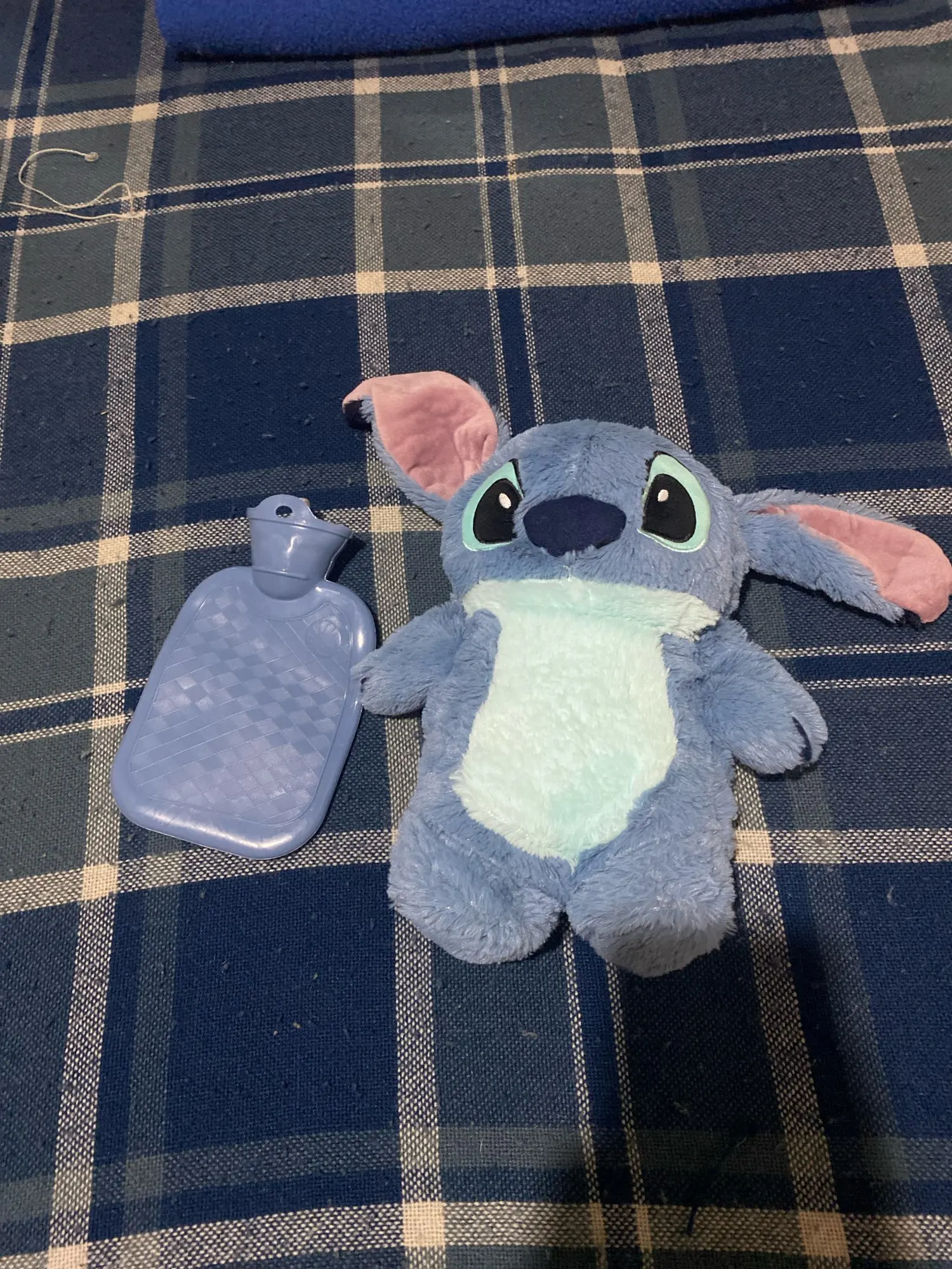 Plush Stitch Toy with Hot Water Bag photo review