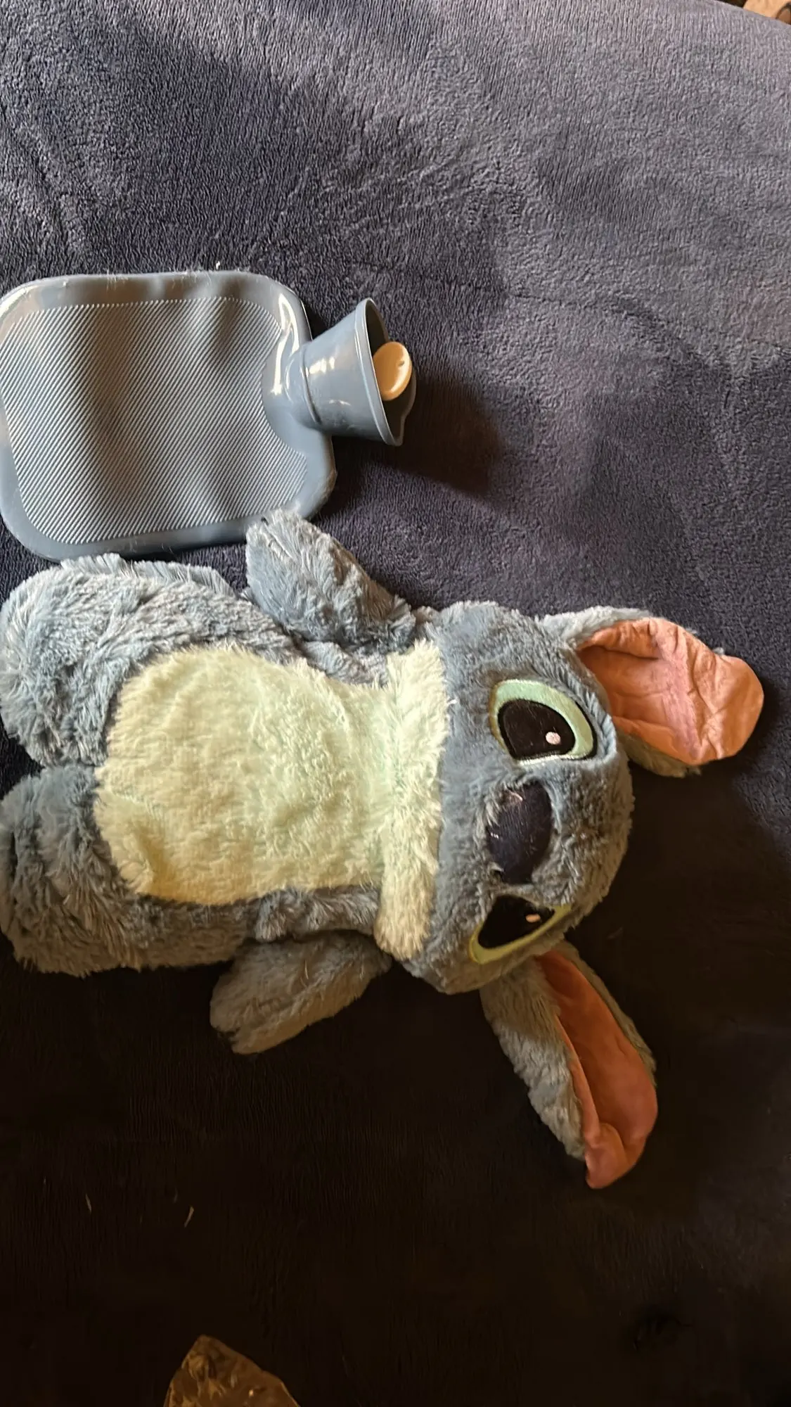 Plush Stitch Toy with Hot Water Bag photo review