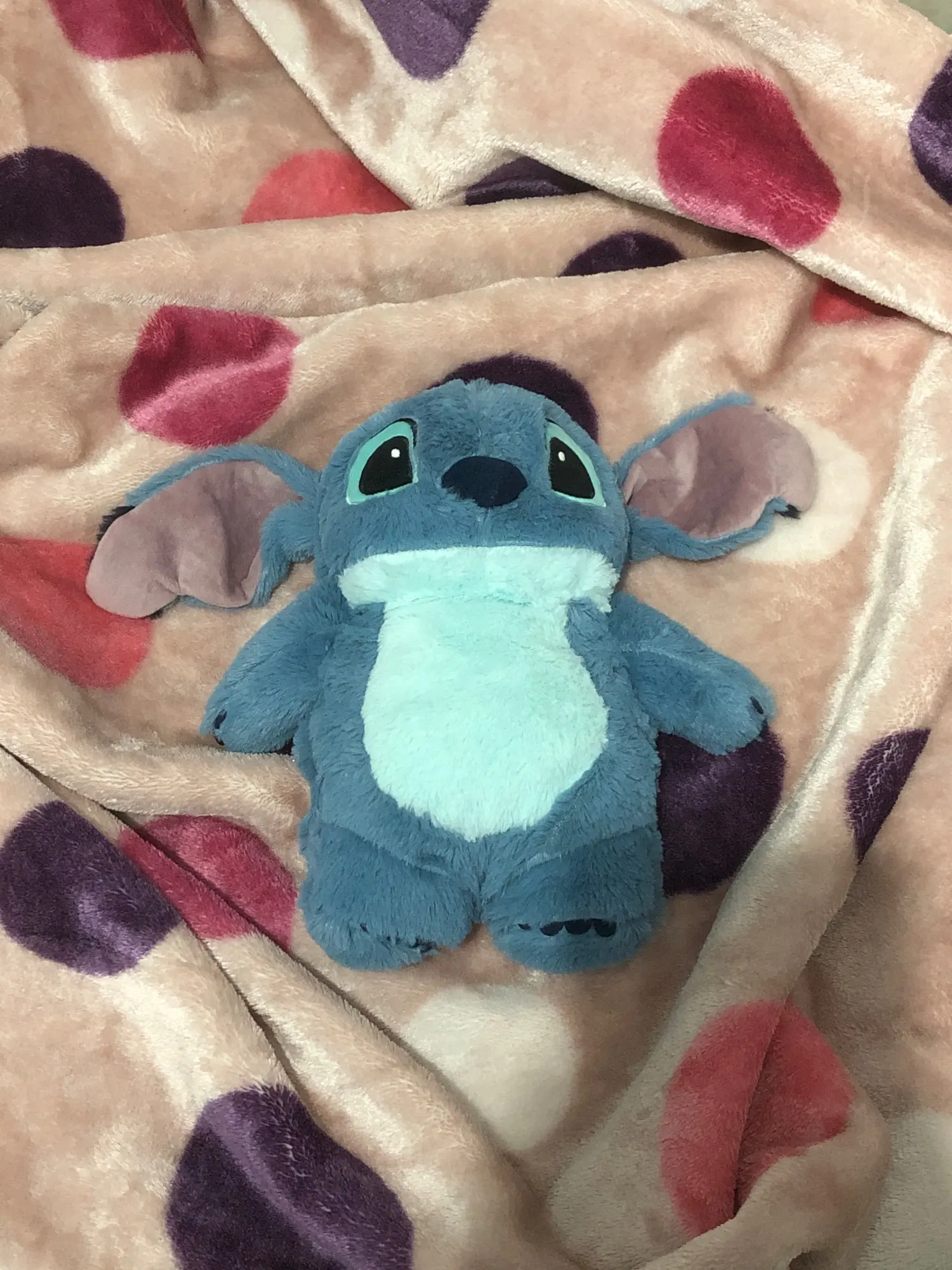 Plush Stitch Toy with Hot Water Bag photo review