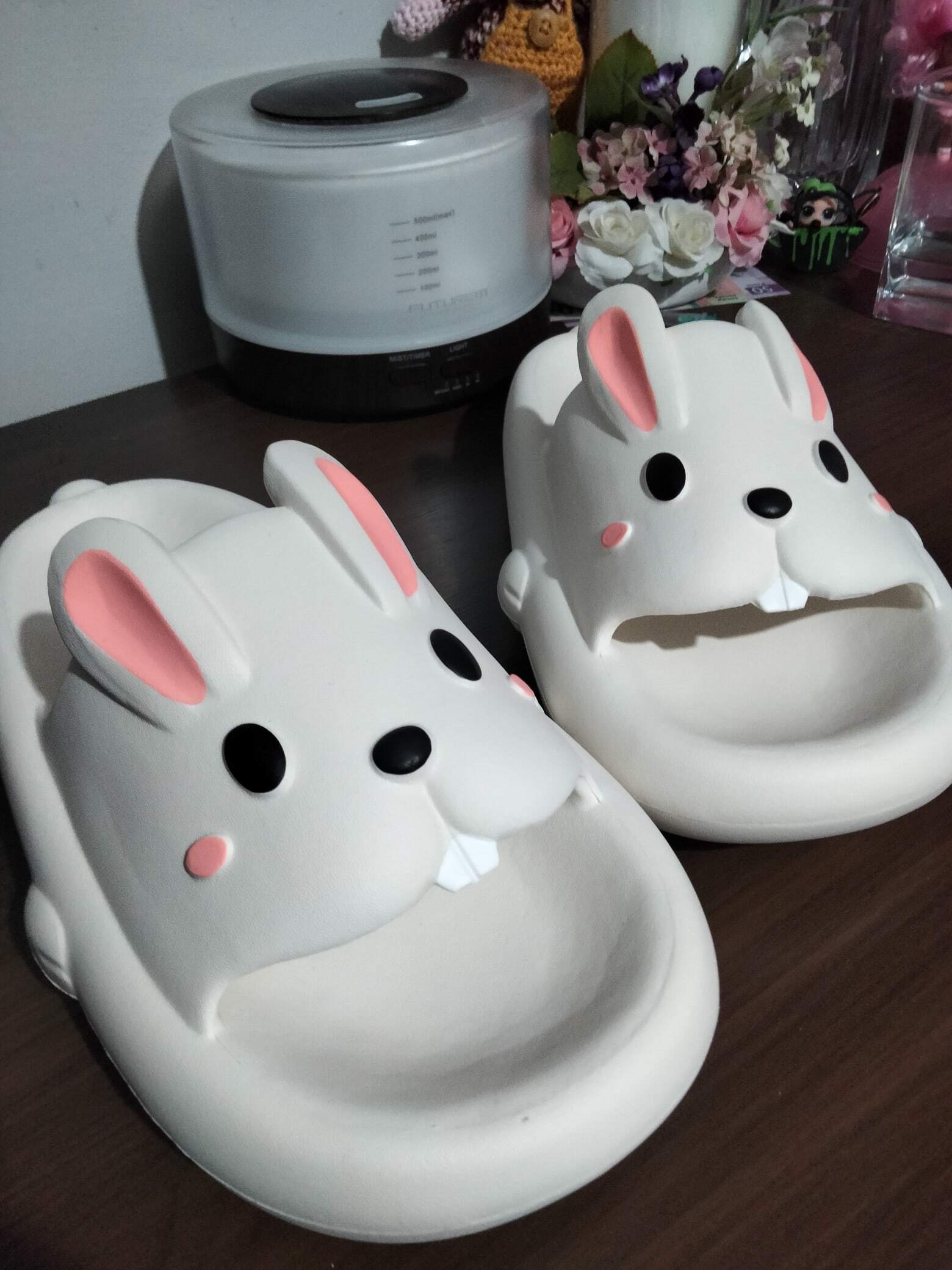 Cute Cartoon Rabbit Slippers photo review