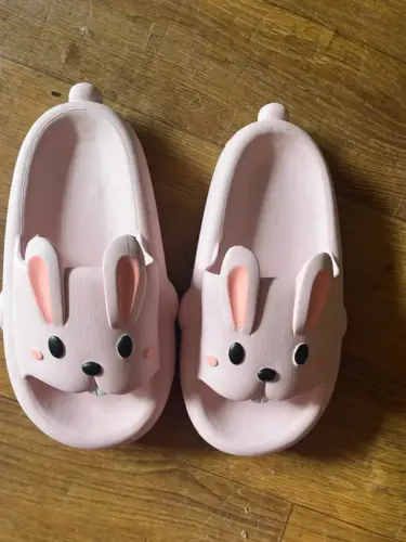 Cute Cartoon Rabbit Slippers photo review