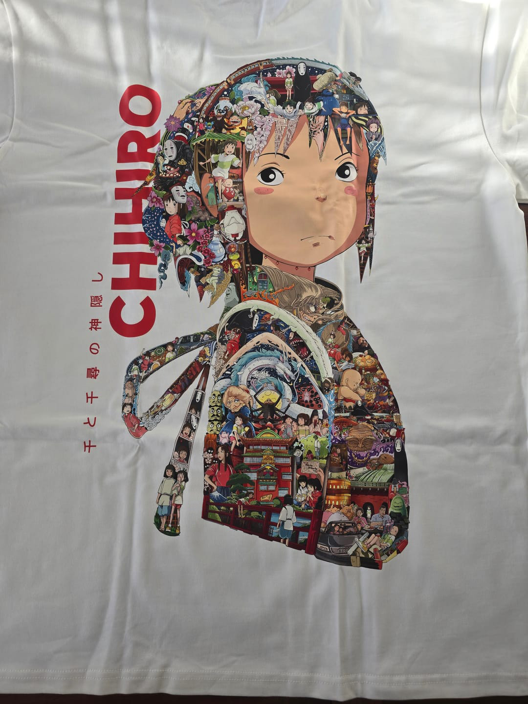 CHIHIRO COLOR PREMIUM T-SHIRT (Art on back) photo review