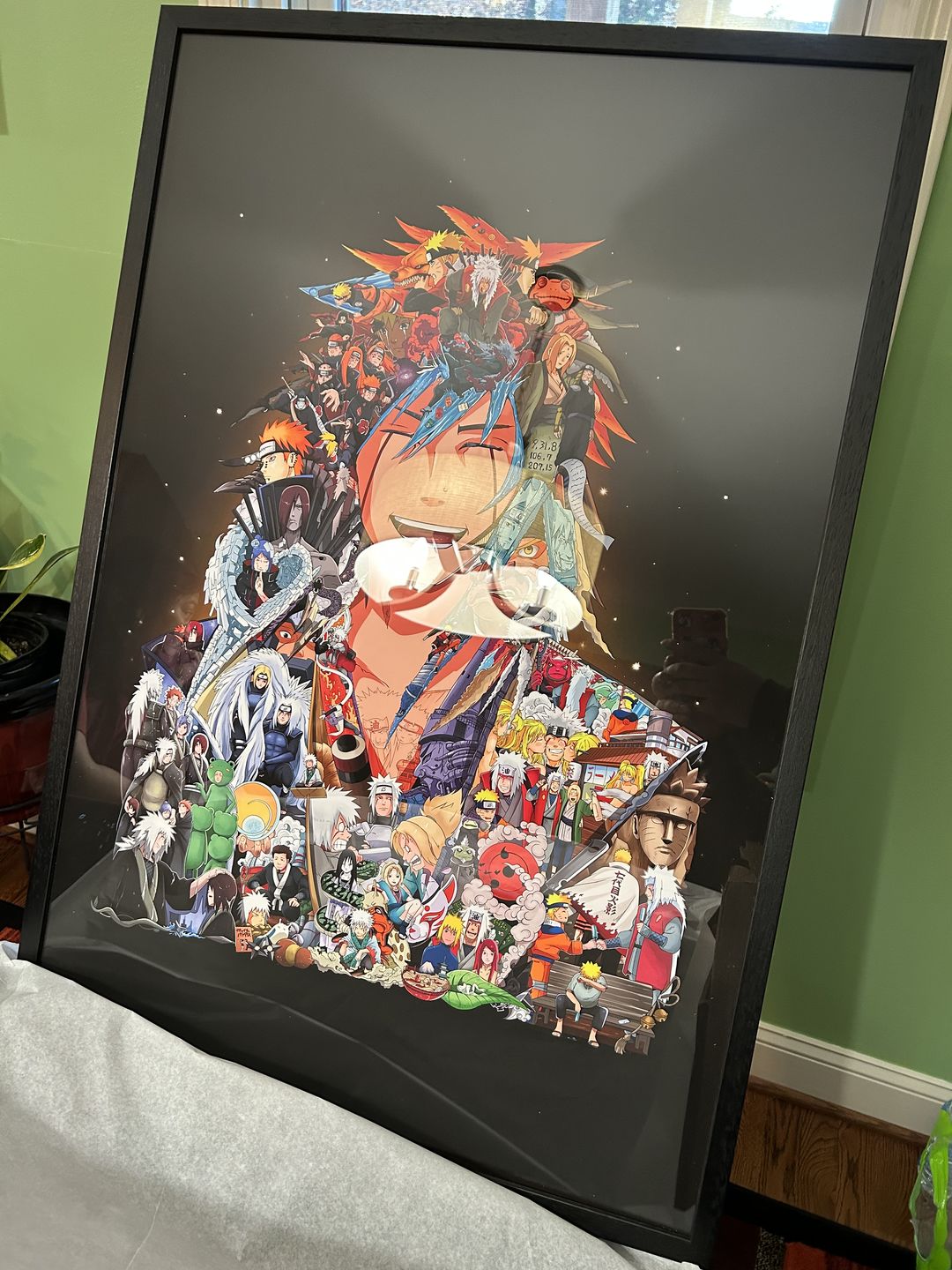 JIRAIYA COLOR FRAMED POSTER photo review