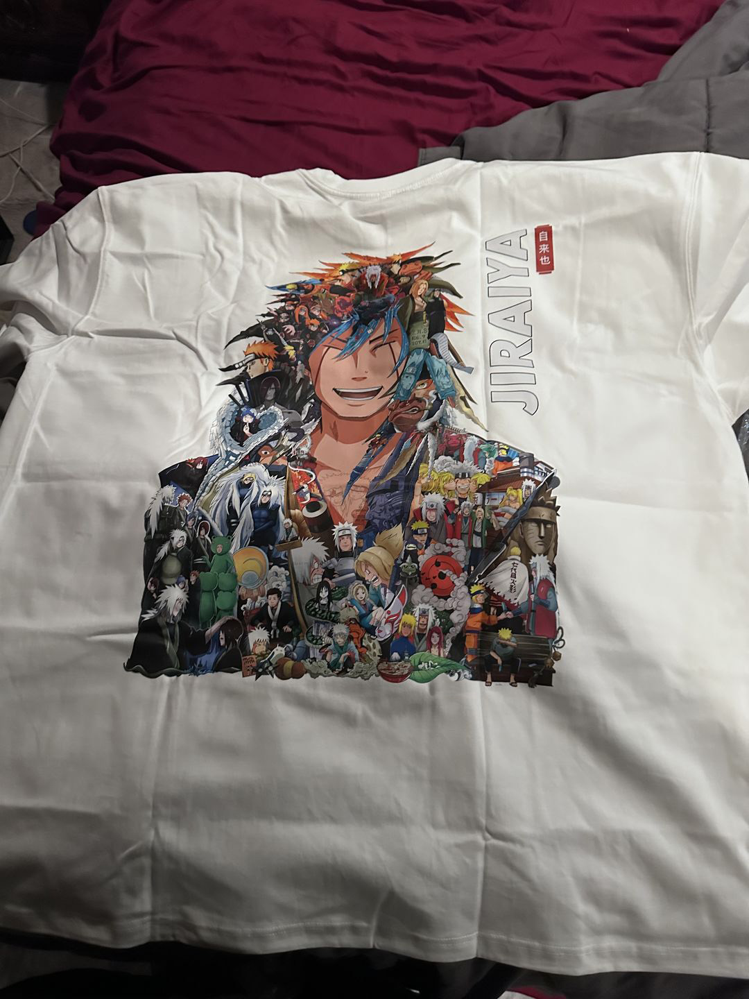 JIRAIYA COLOR PREMIUM T-SHIRT (Art on back) photo review