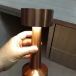 Dumbbell Base Mushroom Table Lamp photo review