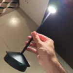 Big Base Small Cap Rechargeable Mushroom Table Lamp photo review