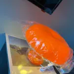 Wide Cap Mushroom Table Lamp photo review