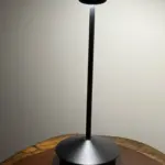 Big Base Small Cap Rechargeable Mushroom Table Lamp photo review