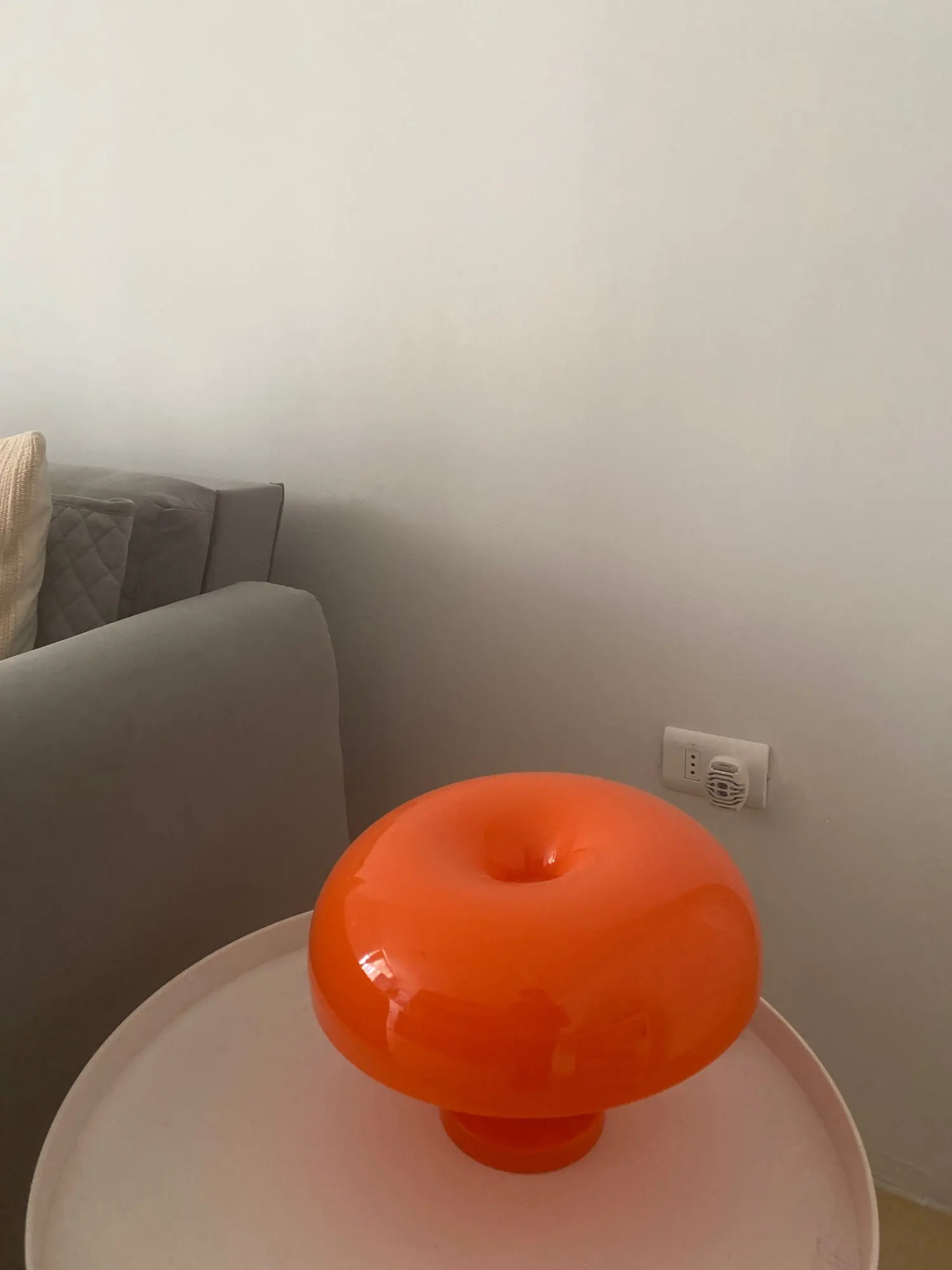 Wide Cap Mushroom Table Lamp photo review