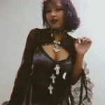 Women's Purple Gothic Dress photo review