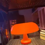 Wide Cap Mushroom Table Lamp photo review