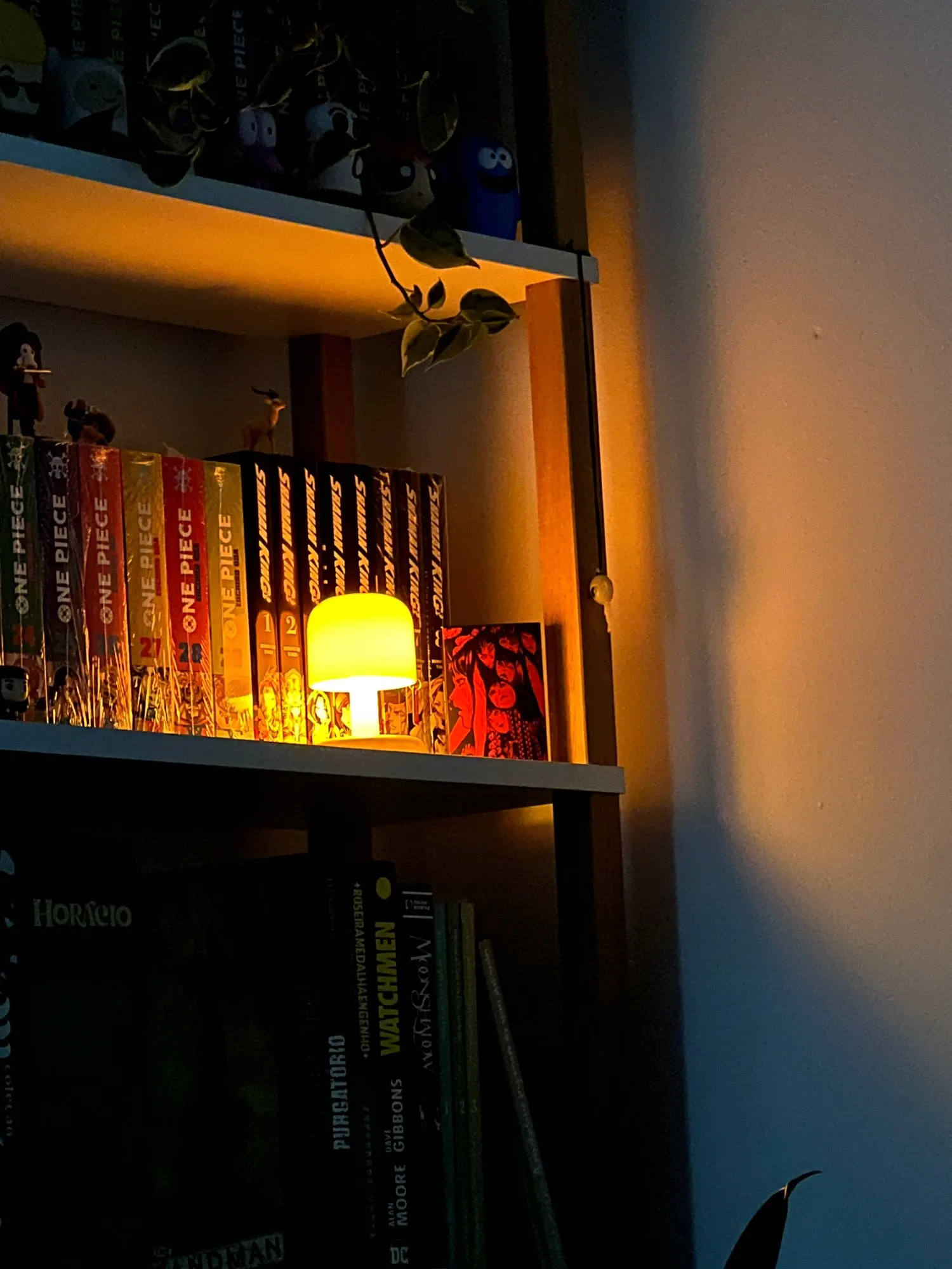 Click to view full screen Rechargeable Mini Mushroom Lamp photo review