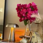 Metallic Style Rechargeable Mushroom Lamp photo review