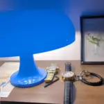 Wide Cap Small Stem Mushroom Table Lamp photo review