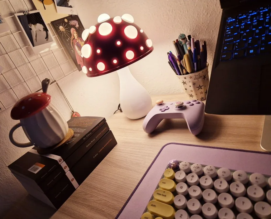 Amanita Mushroom Table Lamp photo review