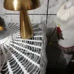 Metallic Style Rechargeable Mushroom Lamp photo review