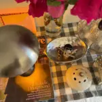 Metallic Style Rechargeable Mushroom Lamp photo review