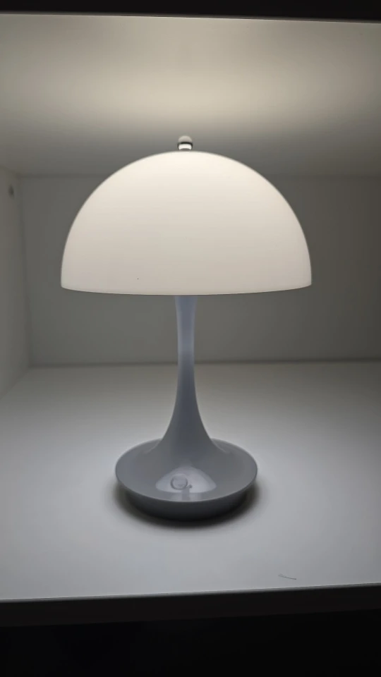 Modern USB-Charged Mushroom Table Lamp photo review