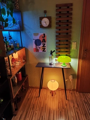 Wide Cap Mushroom Table Lamp photo review