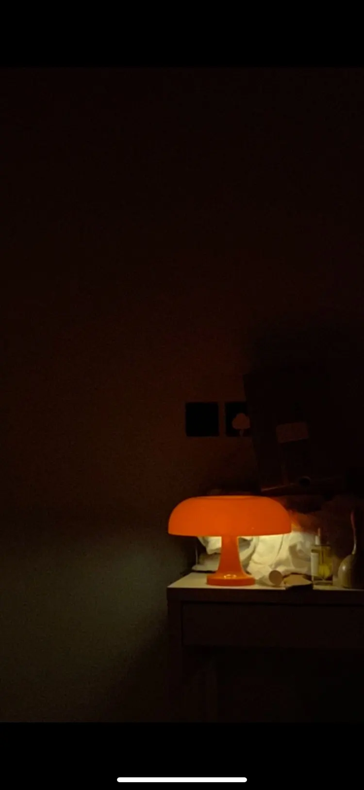 Wide Cap Mushroom Table Lamp photo review