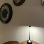 Big Base Small Cap Rechargeable Mushroom Table Lamp photo review