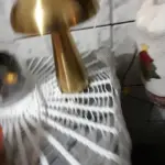 Metallic Style Rechargeable Mushroom Lamp photo review
