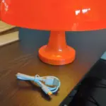 Wide Cap Mushroom Table Lamp photo review