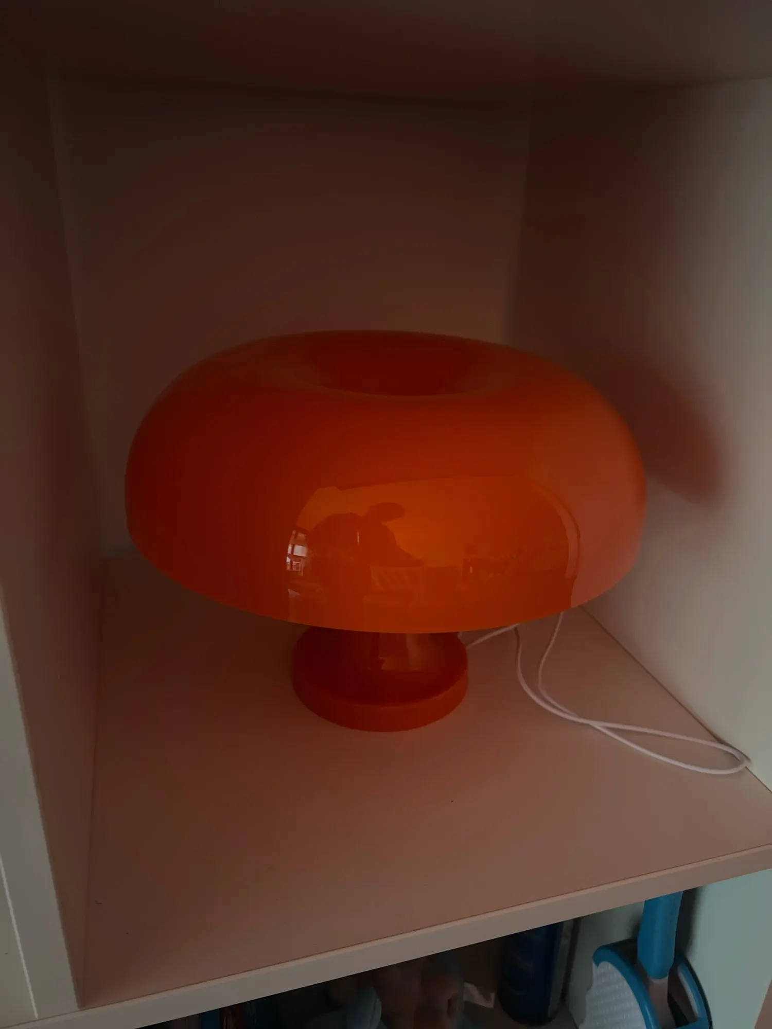 Wide Cap Mushroom Table Lamp photo review