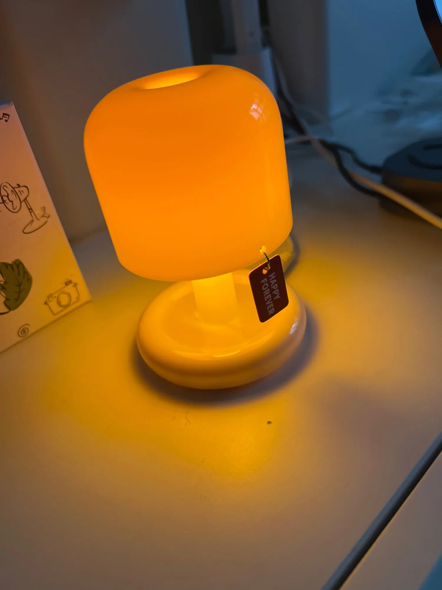 Rechargeable Mini Mushroom Lamp photo review
