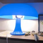 Wide Cap Small Stem Mushroom Table Lamp photo review